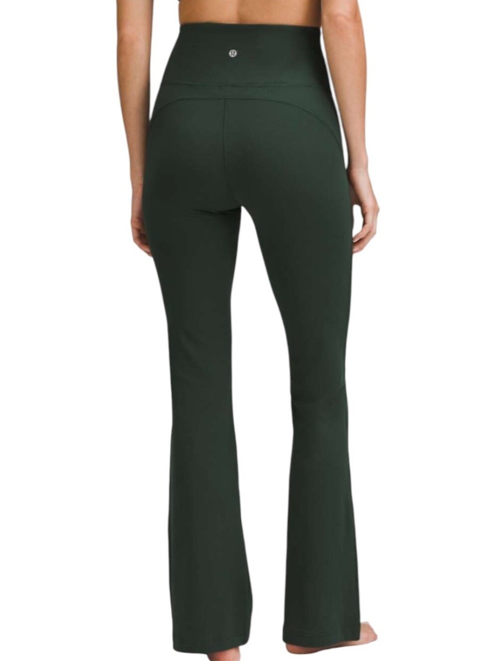 Lululemon Groove Nulu Super-High-Rise Flared Pant Green Women's 14